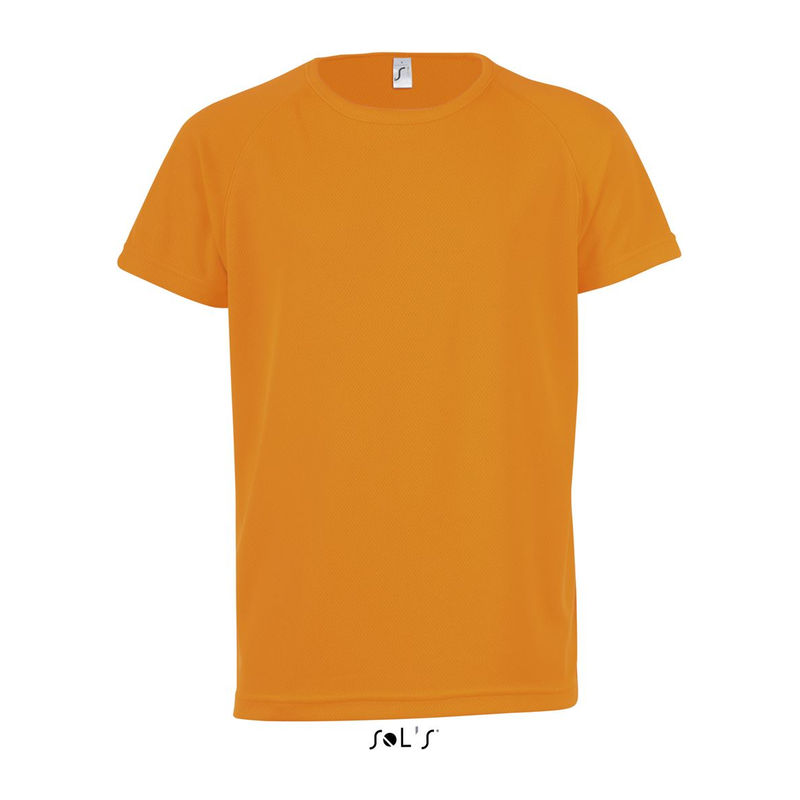 SO01166<br> SOL'S SPORTY KIDS - RAGLAN-SLEEVED T-SHIRT